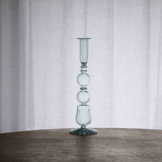 Cambridge Emma 10.5" Candlestick Holder Set of 2 (Light Green)