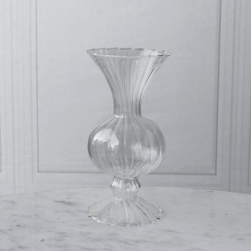 Cambridge Flora Flower Vase Set of 2 (Clear)