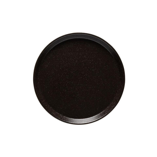 Round Plate 10", Latitude black