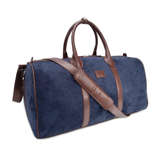 Lauren Duffle Bag Navy Suede