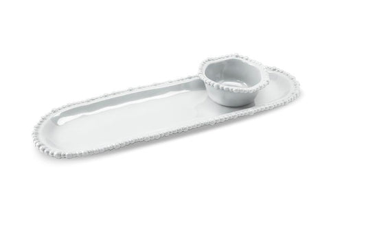 Alegria Medium Baguette Platter (White)