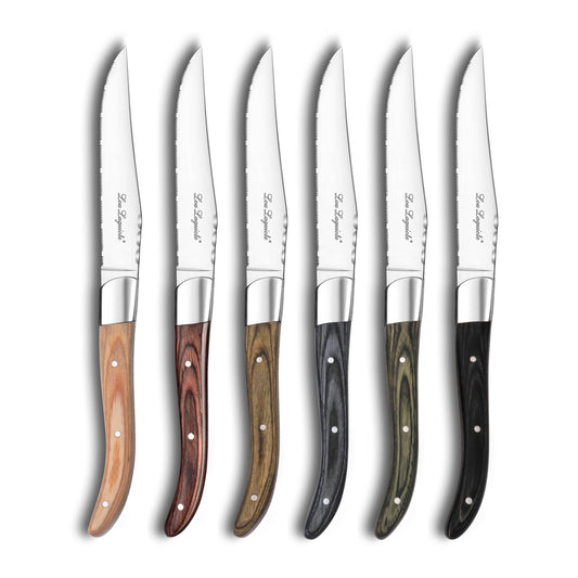 Louis Assorted Steak Knives S/6
