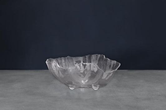 Acrylic Large Deep Bowl (Clear)