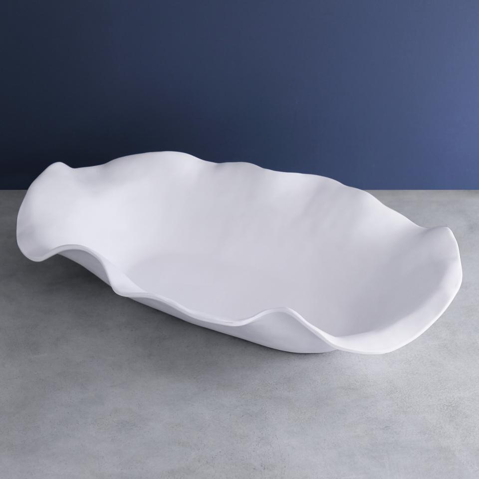 Nube Extra Large Oval Centerpiece (White)