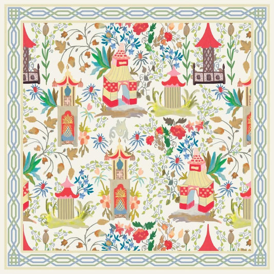 Pagoda Napkins 20 x 20 Set of 4 (Multi)