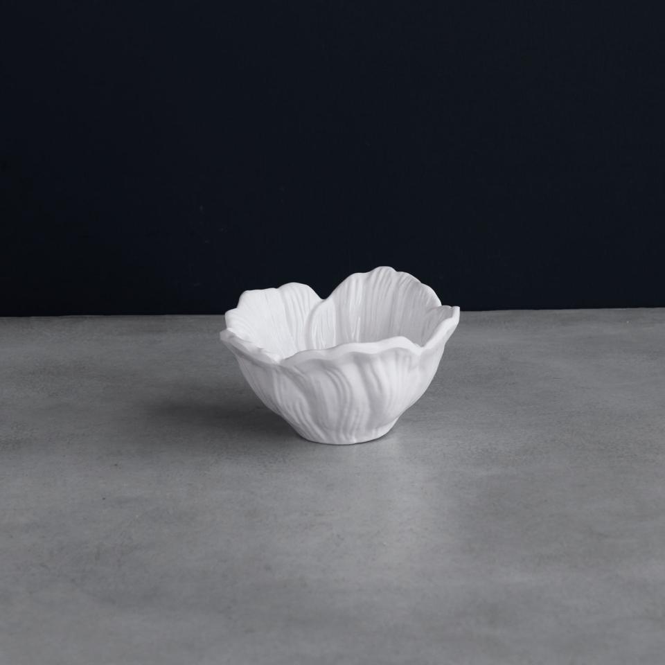 Lettuce Mini Dip Bowl (White)