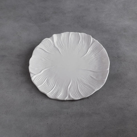Lettuce 11" Dinner Plate Set of 4 (White)
