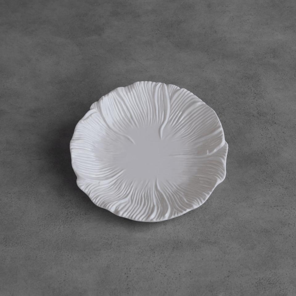 Lettuce 9" Salad Plate Set of 4 (White)