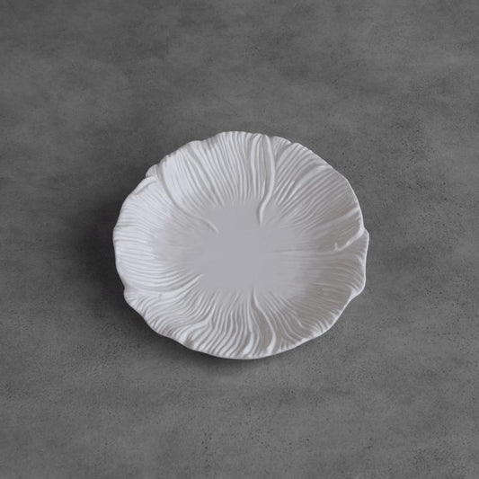 Lettuce 9" Salad Plate Set of 4 (White)