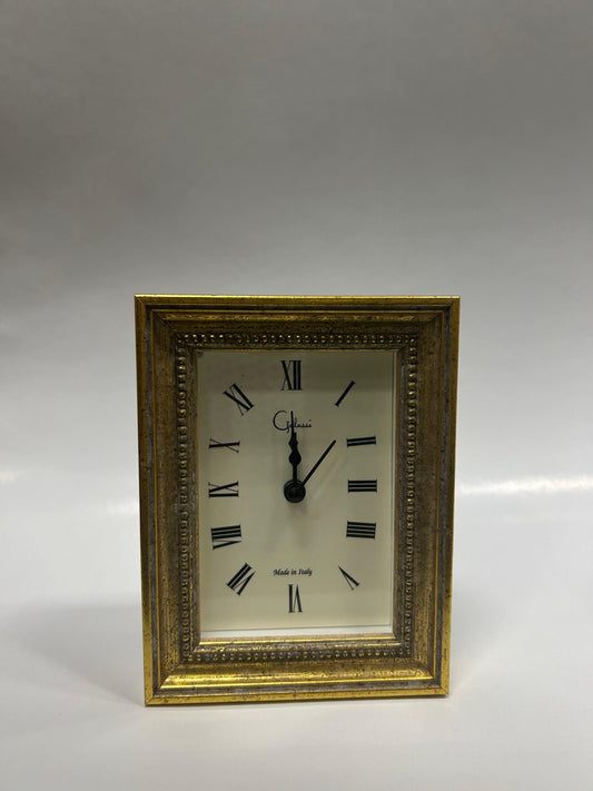 Audrey Gold 3x4 Clock