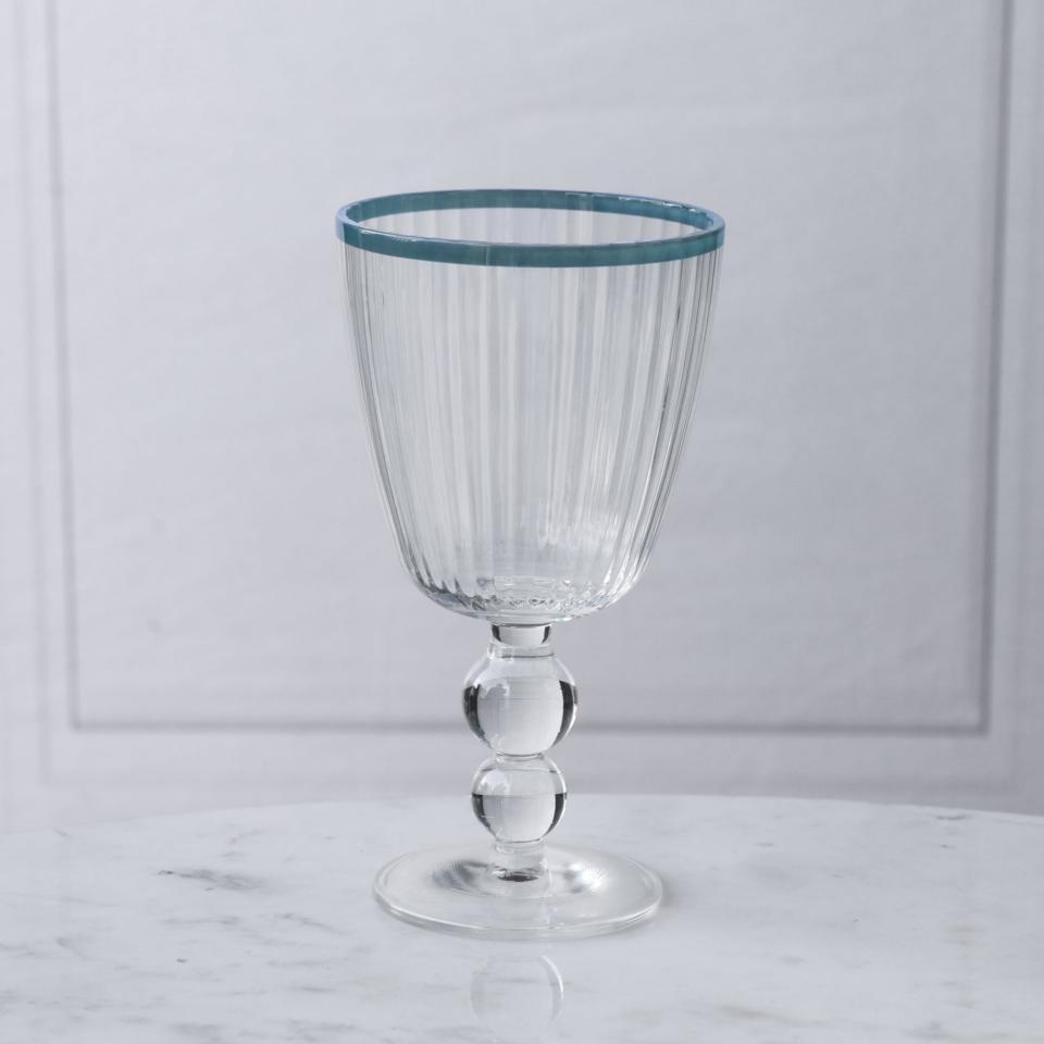 Acrylic All Purpose Set of 4 (Clear and Blue)