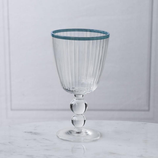 Acrylic All Purpose Set of 4 (Clear and Blue)