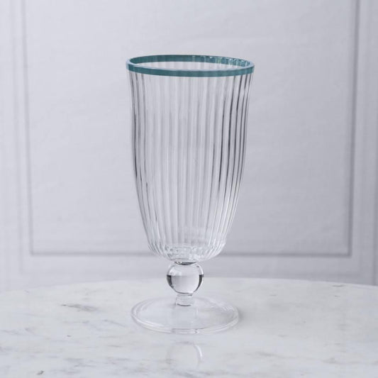 Acrylic Tumbler Set of 4 (Clear and Blue)