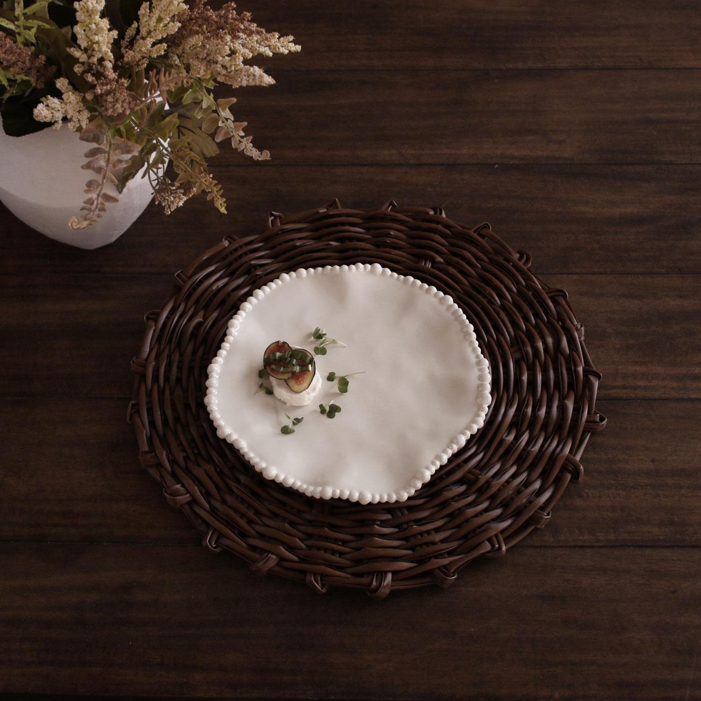 Alegria Salad Plate Set of 4 (Sand)