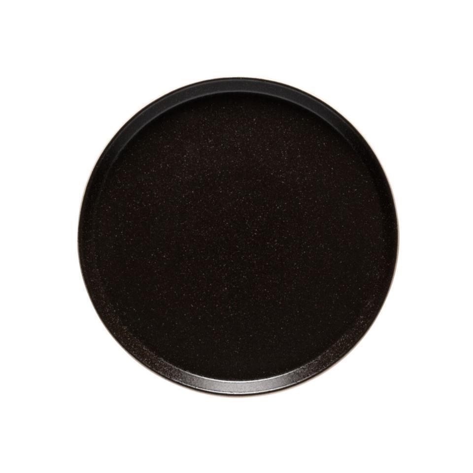 Round Plate 11", Latitude black