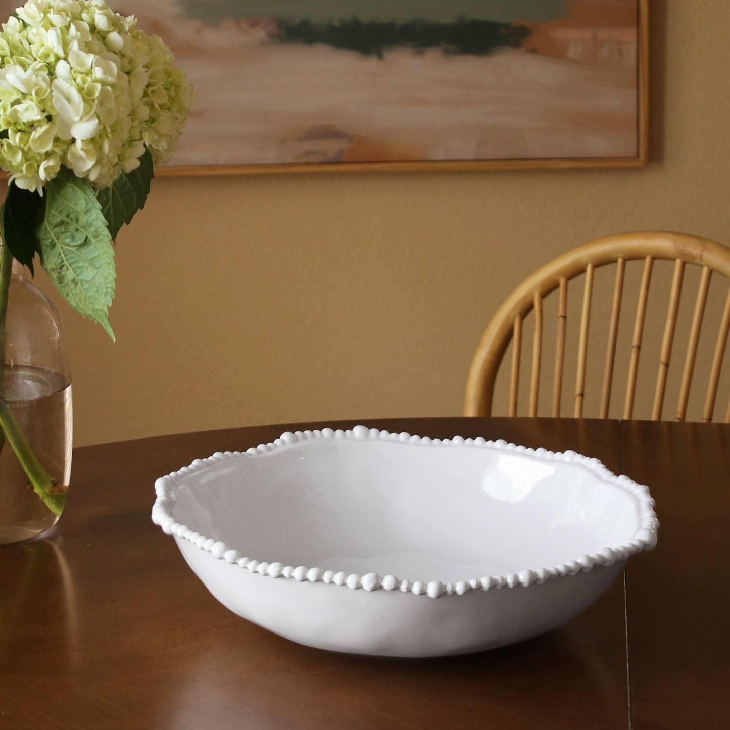 Alegria Large Pasta Bowl (White)
