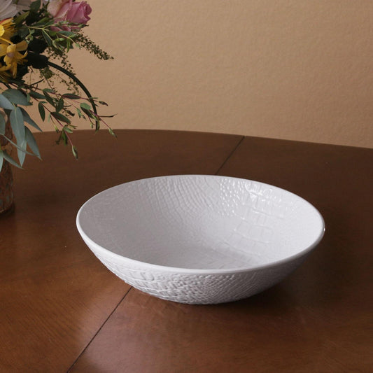 Croc Large Bowl (White)