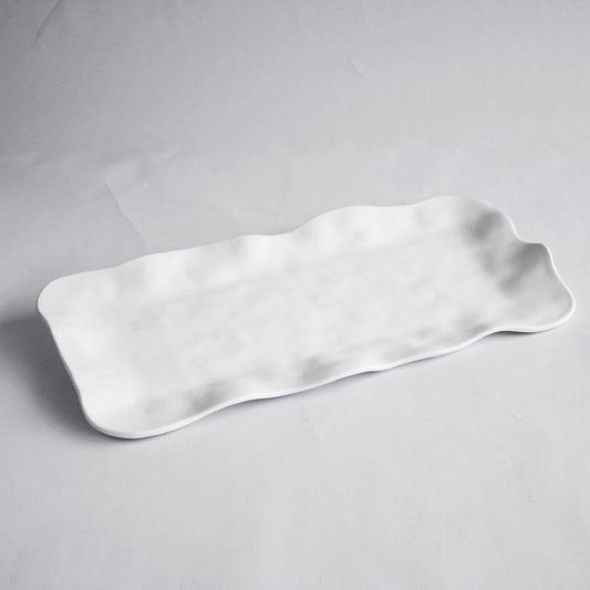 Nube Long Rectangle Tray (White)