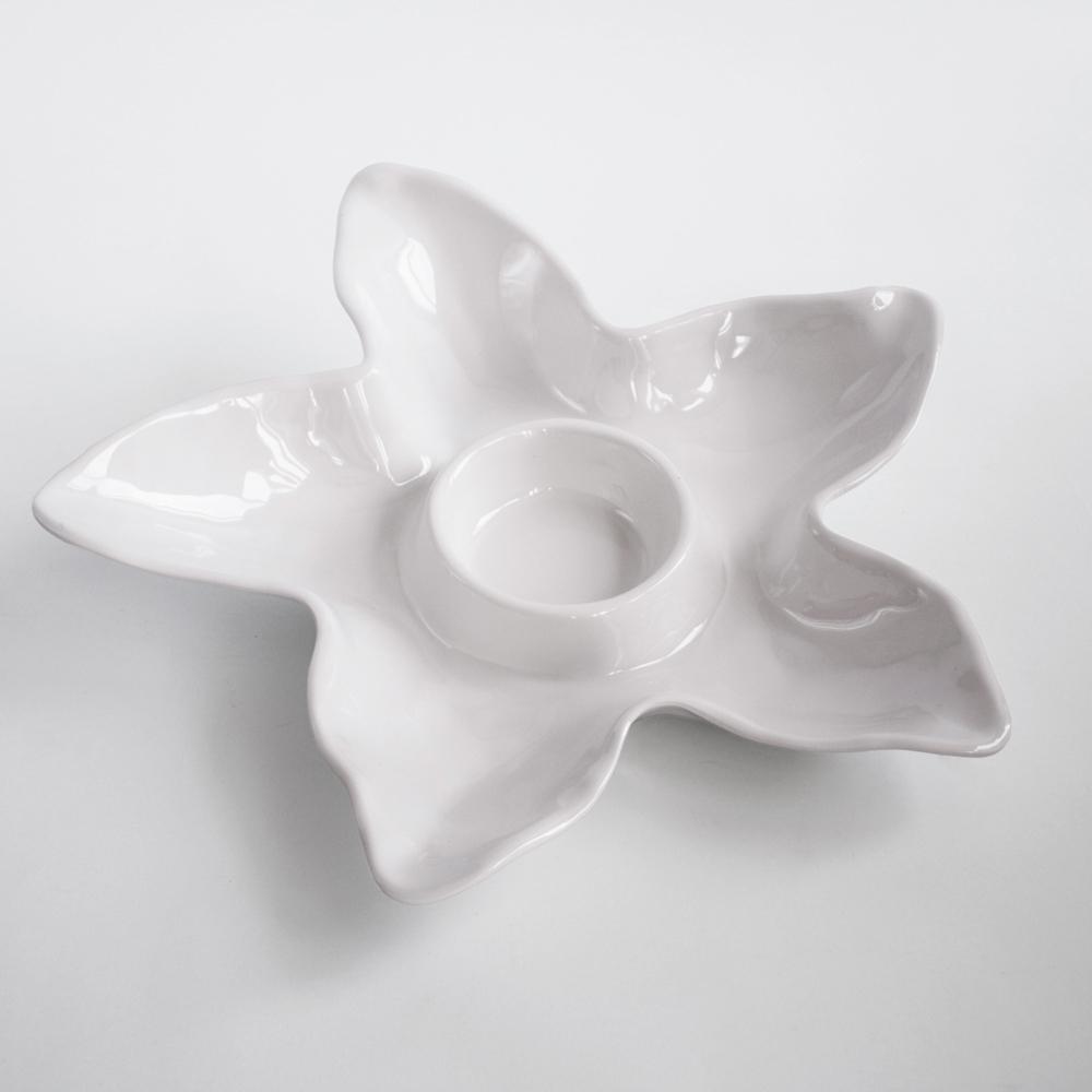 Ocean Starfish Chip & Dip (White)