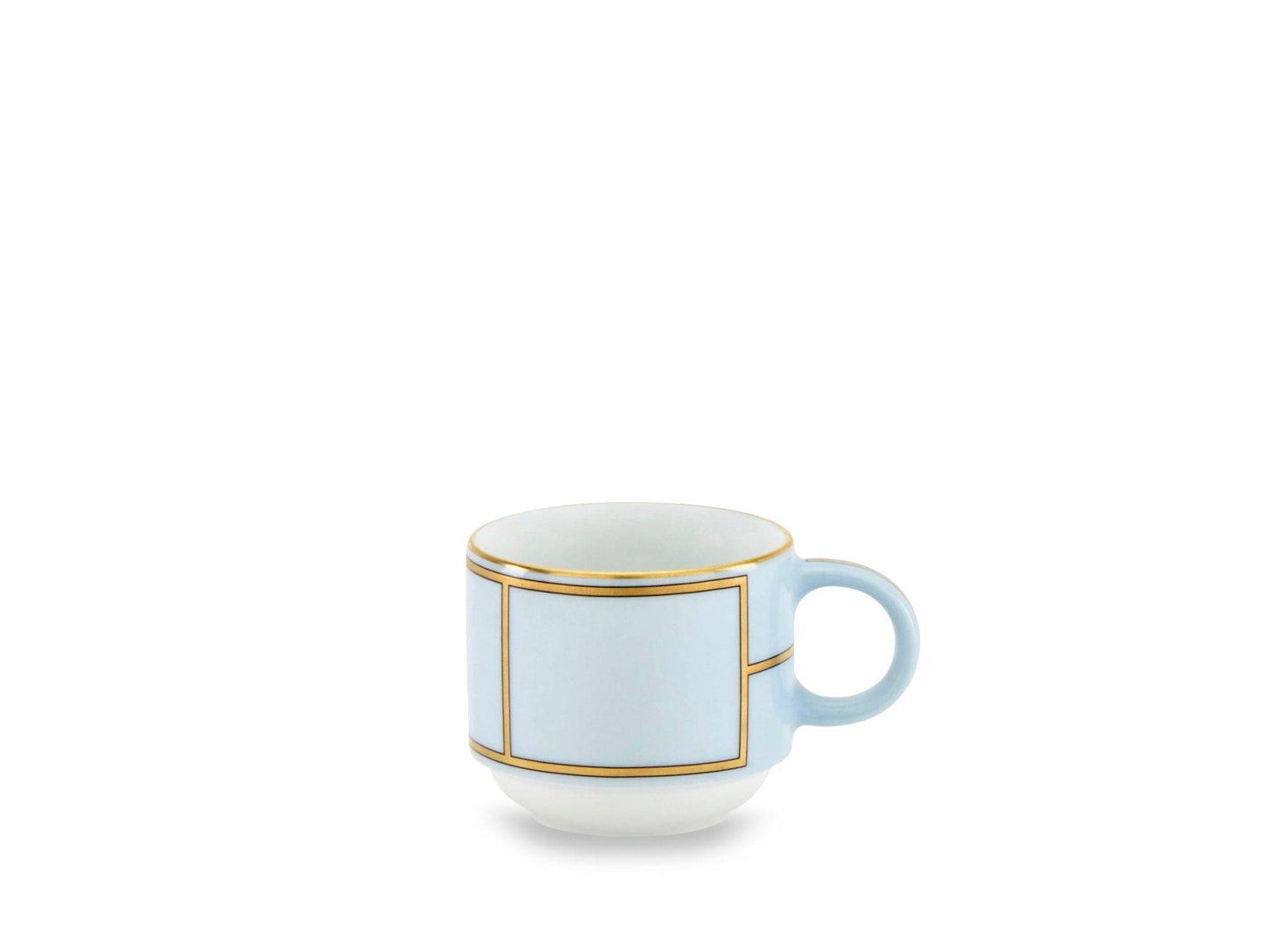 Diva Celeste Coffee Cup and Sauce by Richard Ginori