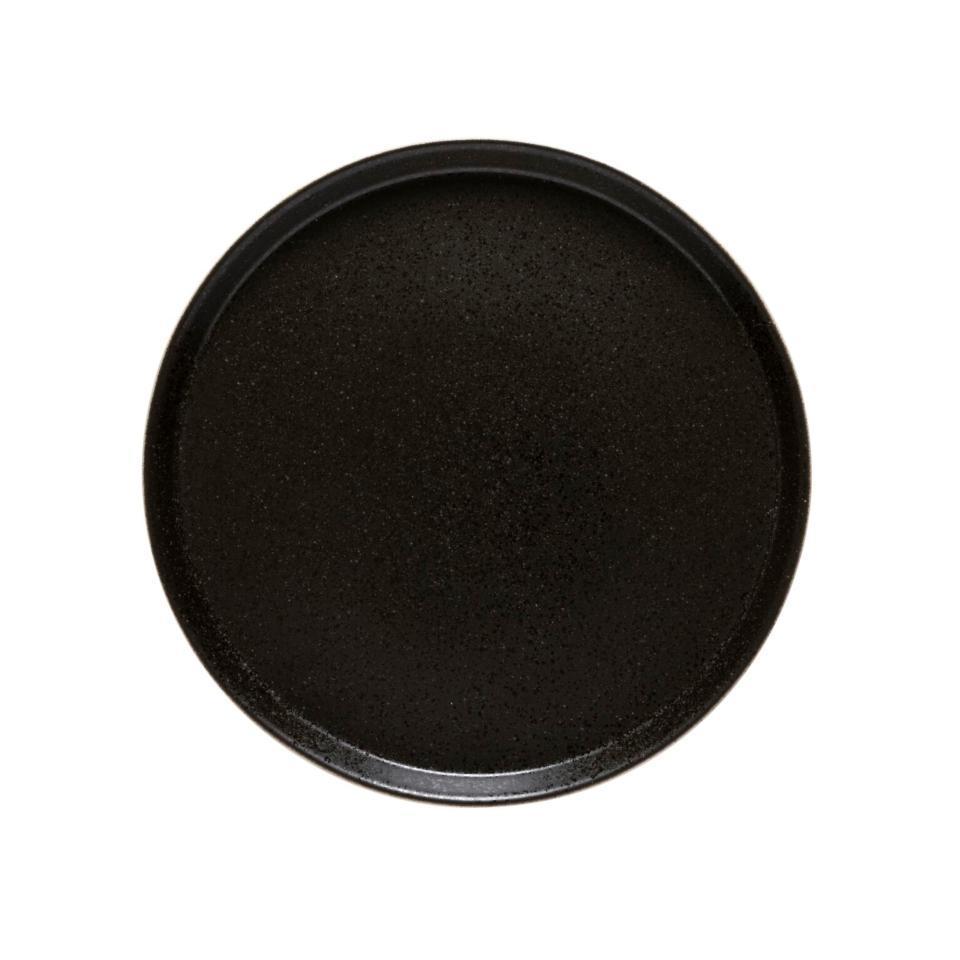 Round Plate 12", Latitude black