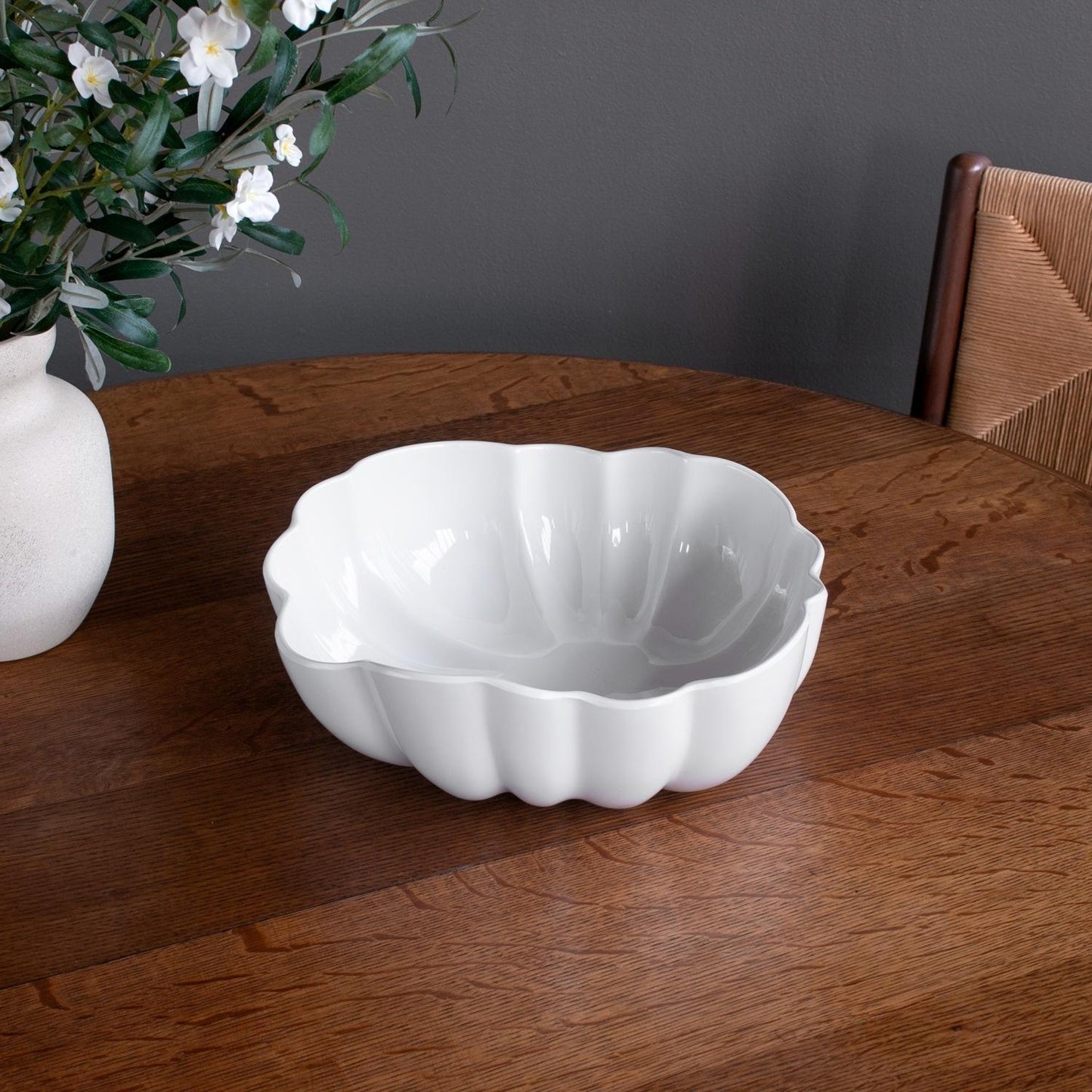VIDA Havana Rita Medium Bowl (White)