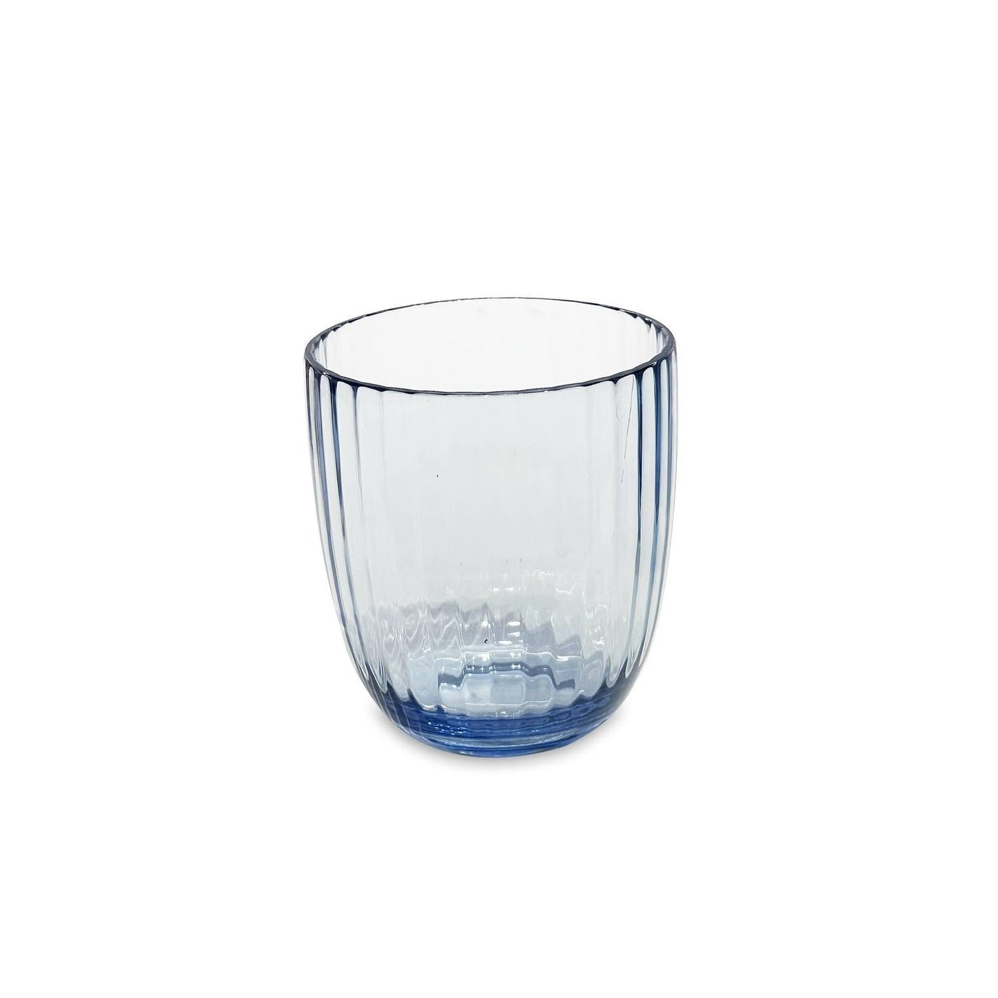 VIDA Acrylic Double Old Fashioned Set of 4 (Blue)