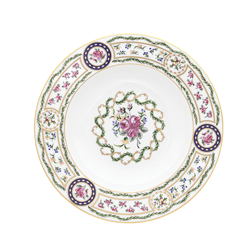 Large Rim Soup Plate