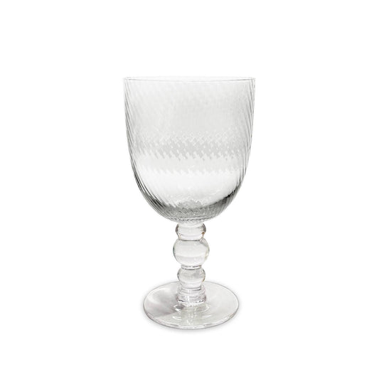 GLASS French Swirl All Purpose Set of 4 (Clear)
