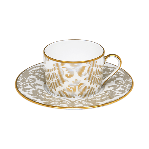 Set of 2 Teacups & Saucers