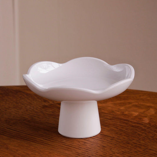 Amelia Small Pedestal White