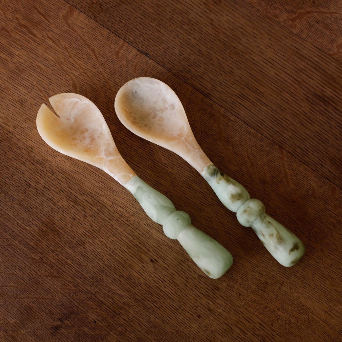 Giada Salad Servers (Jade Swirl)
