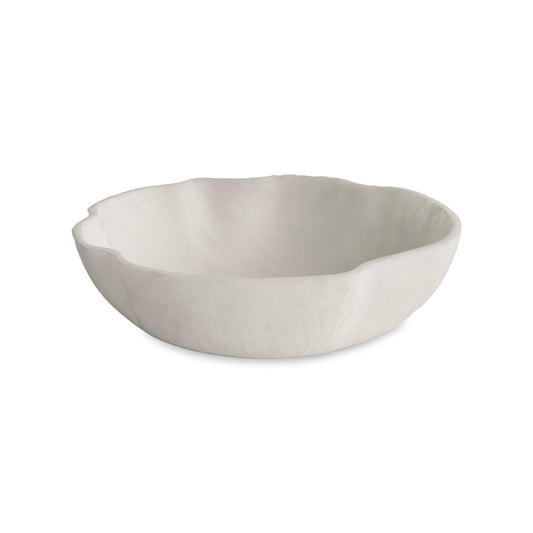 Sorbet Large Wavy Round Bowl (Coconut)