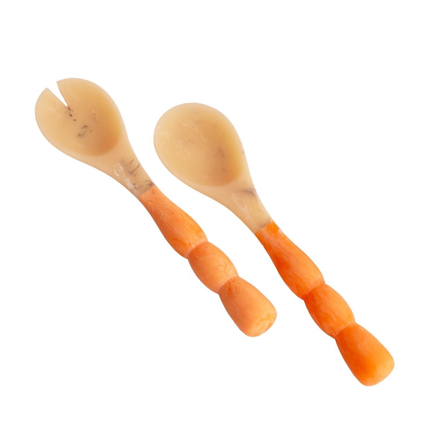 Sorbet Salad Servers (Tangerine)