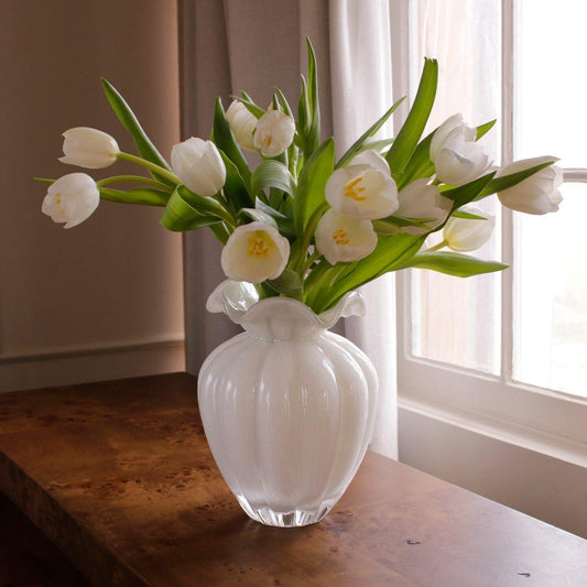Vento Large Vase Cream