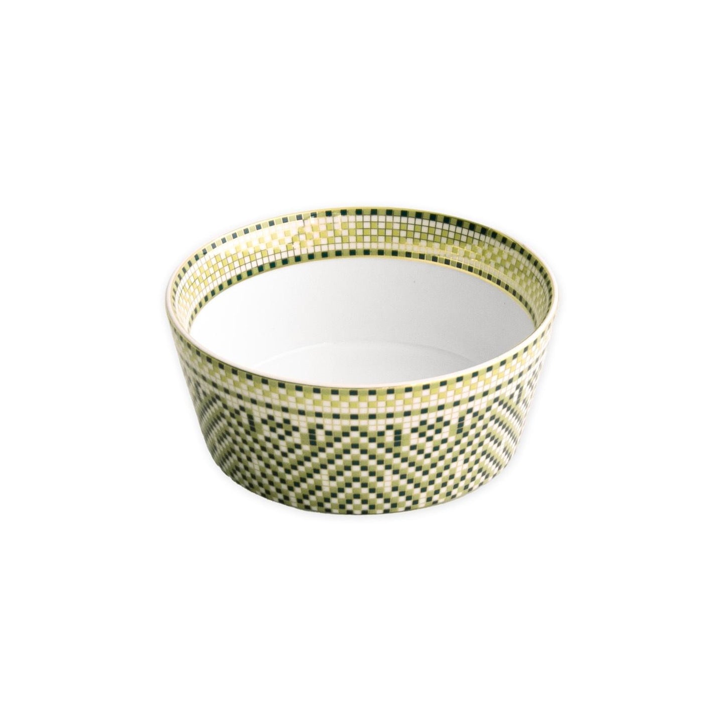 Ravenna Cereal Bowl Set of 4 Green & Gold