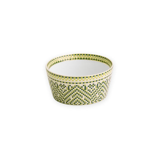 Ravenna Small Dip Bowl Set of 4 Green & Gold