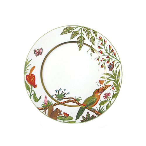 Dessert Plate - Toucan Facing Right