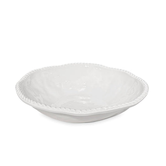 Ocean Nautical Rope Large Bowl (White)