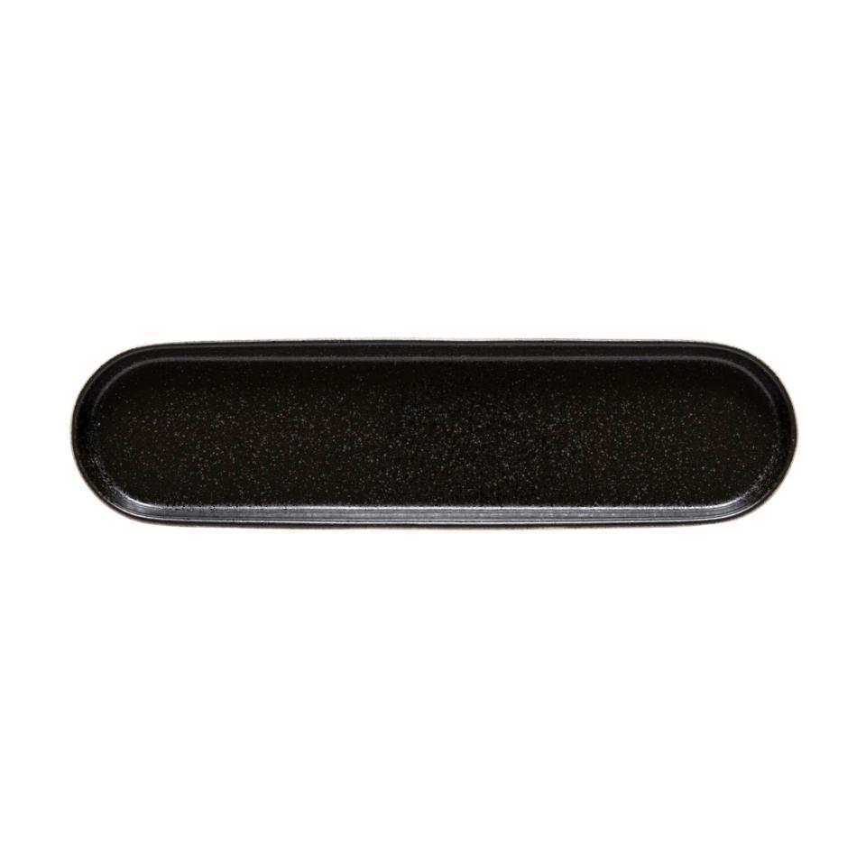 Oval Tray 14", Latitude black