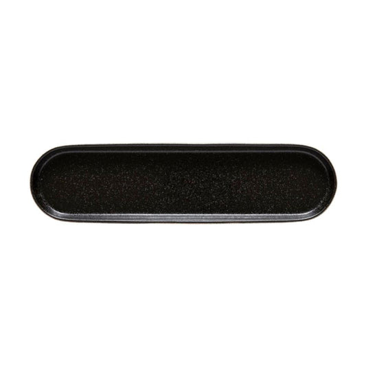 Oval Tray 14", Latitude black