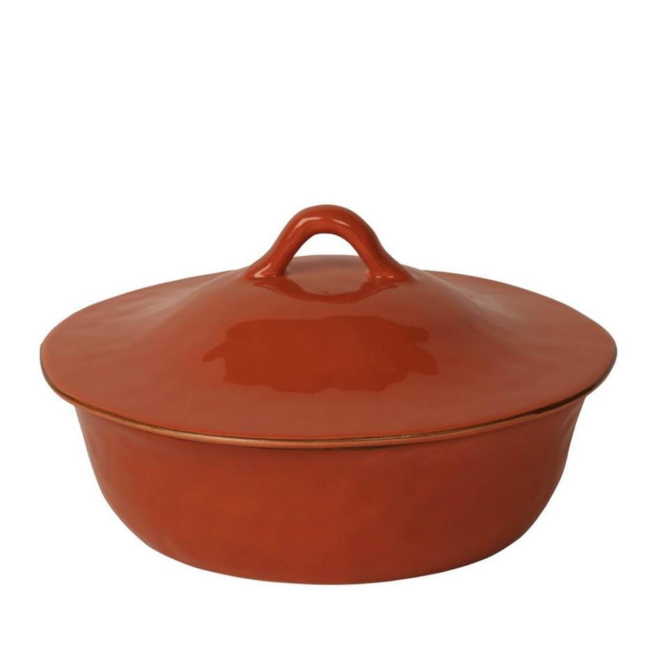 Round Covered Casserole