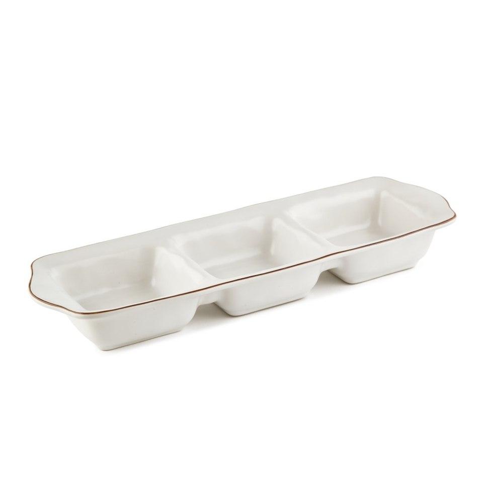 Three Part Divided Tray