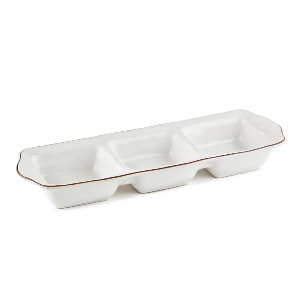Three Part Divided Tray
