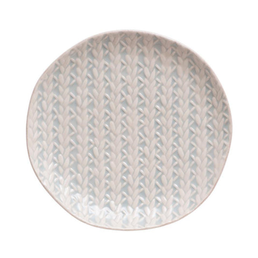 Cantaria Cable Weave Salad Set - Sheer Blue