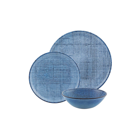 3 Pc Placesetting Blue
