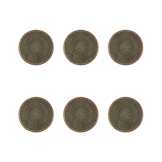 Vine Dessert Plate, Set of 6