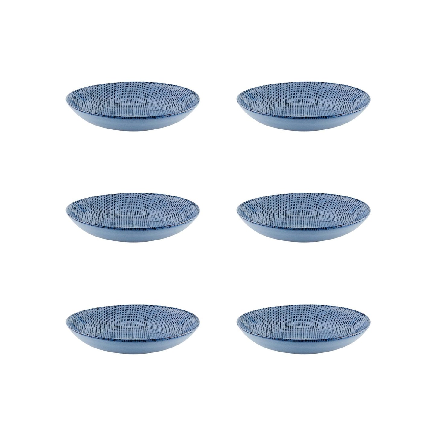 Soup/Deep Plate Blue, set of 6