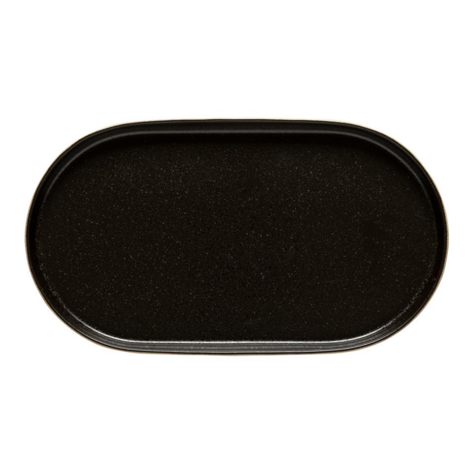 Oval Platter 15", Latitude black