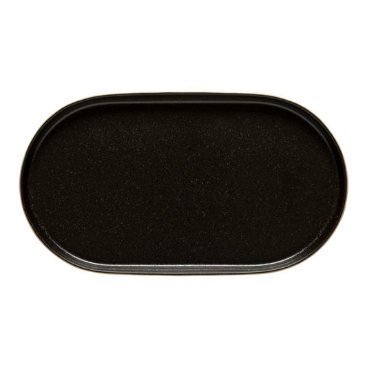 Oval Platter 15", Latitude black